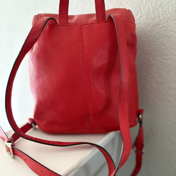 Coach Leather Crossbody Bag – Red – Style No. D1373-F24385 - Picture 2 of 4